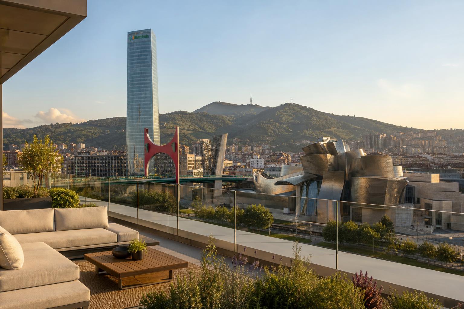 Ático con terraza en Abando, Bilbao